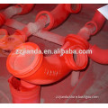 Sermac concrete pump parts No. 1 and 2 elbow